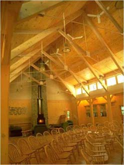 Nottawasaga Valley Conservation Authority, Learning Center - vaulted ceilings